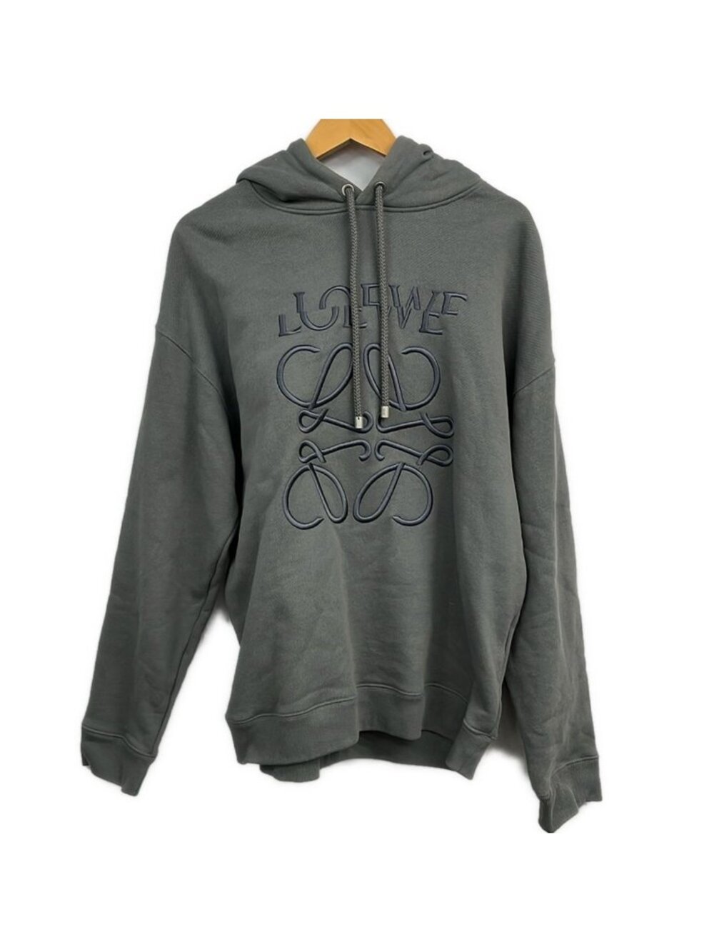 Loewe Hoodie L Gray Long Sleeve
